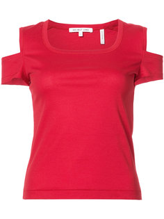 cut out T-shirt Helmut Lang