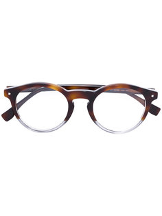 очки с круглой оправой Fendi Eyewear
