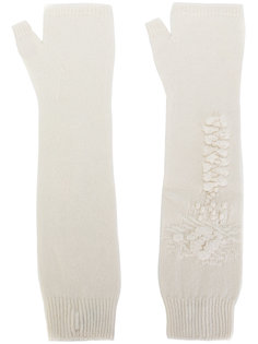 fingerless long gloves Barrie
