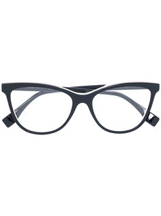 очки с оправой "кошачий глаз" Fendi Eyewear