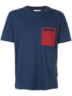 футболка контрастным карманом Cerruti 1881