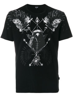 футболка с принтом птицы Just Cavalli