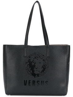 сумка-тоут с принтом логотипа Versus