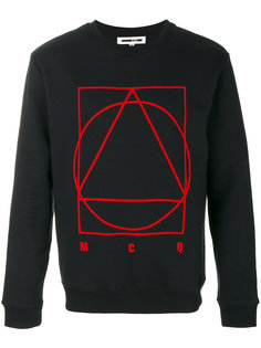толстовка с принтом логотипом McQ Alexander McQueen