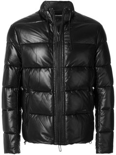 стеганый пуховик  Emporio Armani