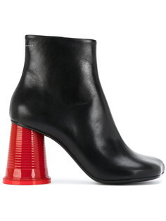 ботильоны с каблуком в форме пластикового стакана Mm6 Maison Margiela