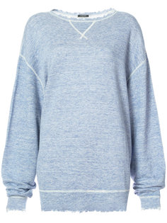 raw edges sweatshirt R13