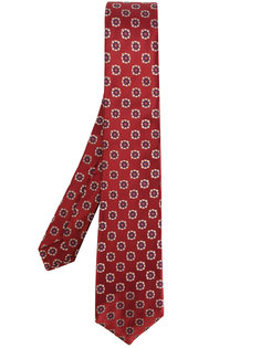 жаккардовый галстук Kiton