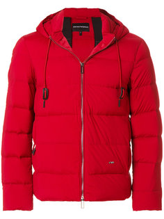 padded hooded jacket Emporio Armani