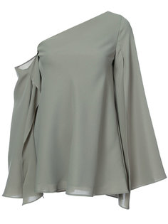 asymmetric cold shoulder blouse C/Meo