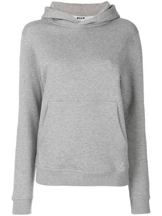 plain hoodie  MSGM
