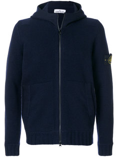 толстовка Maglia на молнии с капюшоном Stone Island