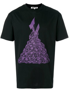 футболка с принтом Bunny McQ Alexander McQueen