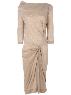 asymmetric ruched dress Vivienne Westwood Anglomania