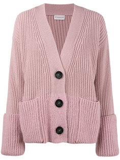 свободный трикотажный кардиган  Moncler