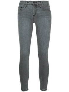 Geo Skinny Ankle Silver jeans  Nobody Denim