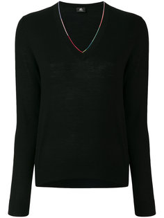 свитер с контрастной отделкой Paul Smith