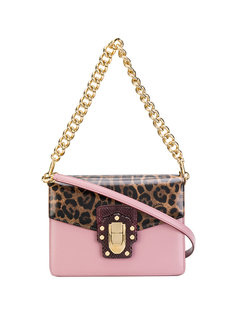 сумка на плечо с леопардовым принтом Lucia Dolce &amp; Gabbana