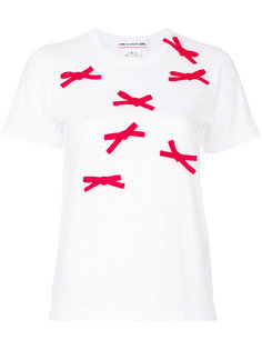 футболка с бантами  Comme Des Garçons