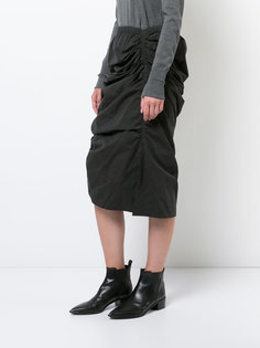 юбка со сборками Yohji Yamamoto