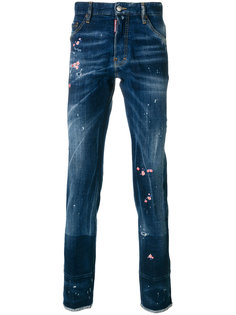 джинсы с вышивкой Cool Guy Dsquared2