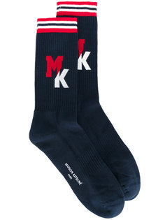 logo socks  Maison Kitsuné