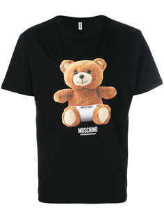 футболка с принтом Underbear Moschino