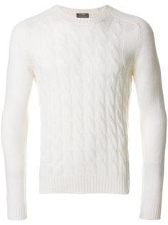 cable knit jumper Barba