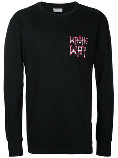 Wrong Way long sleeve T-Shirt Ex Infinitas