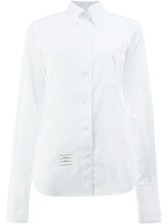 рубашка на пуговицах с прорезями для больших пальцев Thom Browne
