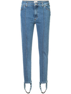 skinny jeans with foot straps Magda Butrym