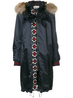 парка с вышивкой и капюшоном Bazar Deluxe