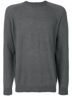трикотажный пуловер с круглым вырезом Giorgio Armani