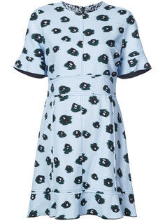 short-sleeved printed dress Proenza Schouler