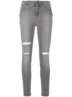 джинсы с рваными деталями Dolce &amp; Gabbana