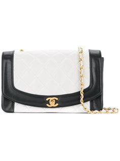 bi-colour Diana chain bag Chanel Vintage