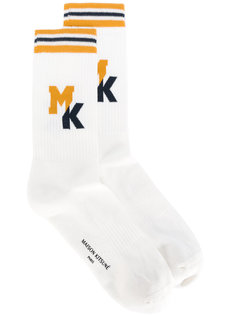 logo socks  Maison Kitsuné
