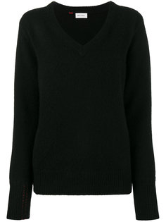 Slouchy V Neck Jumper  Beau Souci