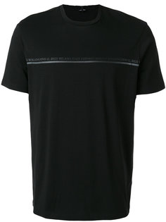 футболка с принтом с логотипом Emporio Armani