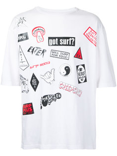 Surf Sticker T-Shirt Ex Infinitas