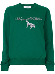 толстовка с логотипом  MSGM