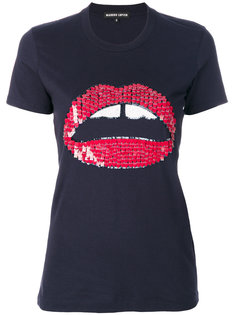 sequin lips T-shirt  Markus Lupfer