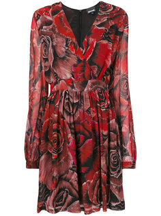rose print dress Just Cavalli