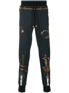sword print track pants Dolce & Gabbana