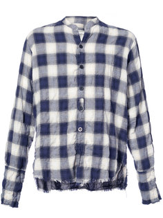 checked shirt Greg Lauren