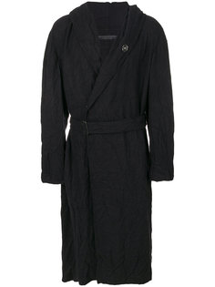 текстурированное пальто Yohji Yamamoto