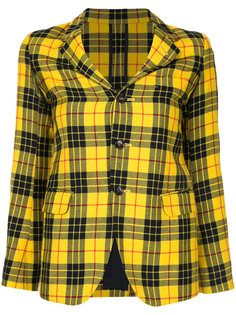 tartan check blazer Comme Des Garçons