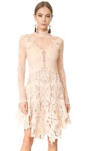 Jonathan Simkhai Multimedia Corded Lace Dress