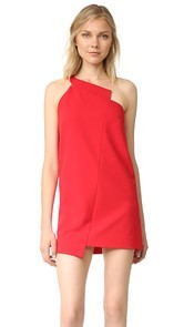 Michelle Mason One Shoulder Dress