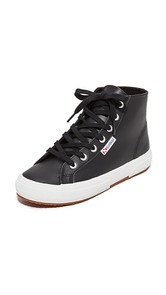 Superga 2795 Leather Hi Top Sneakers